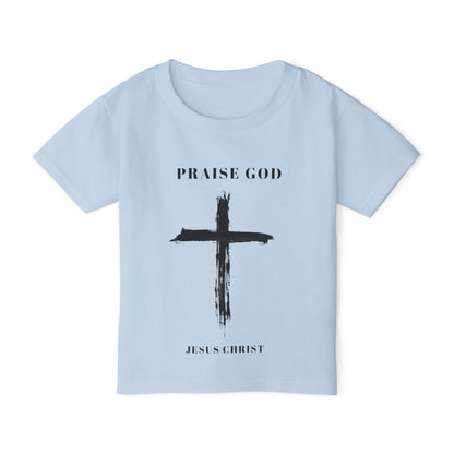 Praise God Toddler Tee - Wear Your Faith with Joy!