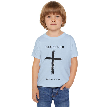 Praise God Toddler Tee - Wear Your Faith with Joy!