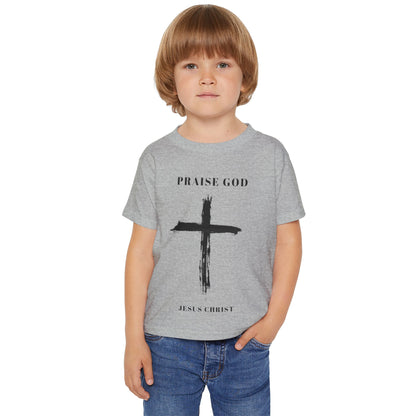 Praise God Toddler Tee - Wear Your Faith with Joy!