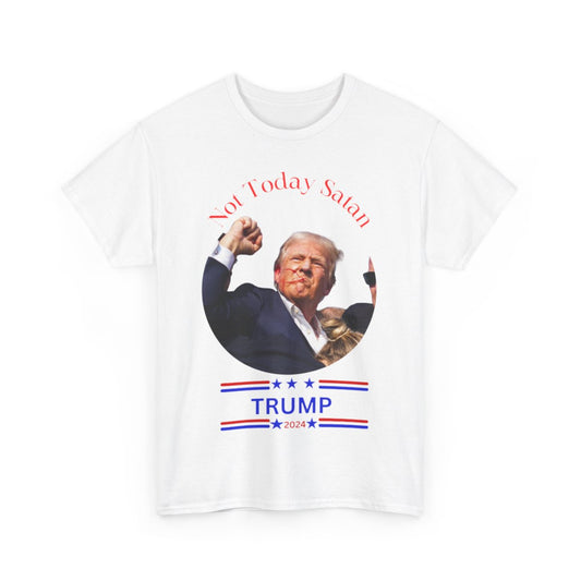 Not Today Satan Shirt – Donald Trump Fist Up Design